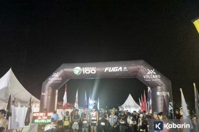 Peserta dari 12 Negara Ikuti Kejuaraan Lari Lintas Alam Kerinci100