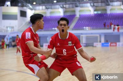 Indonesia Taklukkan Australia 3-2 dan Amankan Puncak Grup B ASEAN Futsal