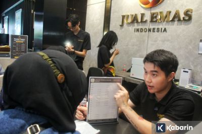 Harga Emas Galeri24 dan UBS Kompak Turun di Pegadaian