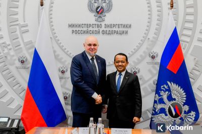 Bahlil Negosiasi Pembelian Minyak Mentah dan LPG dari Rusia