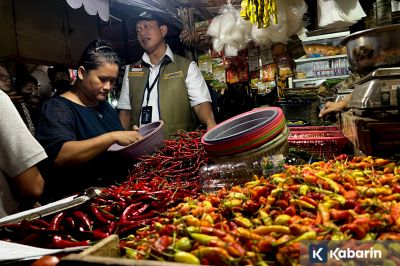 Harga Pangan Hari Ini: Cabai Rawit Rp75.550/Kg, Telur Ayam Rp32.350/Kg