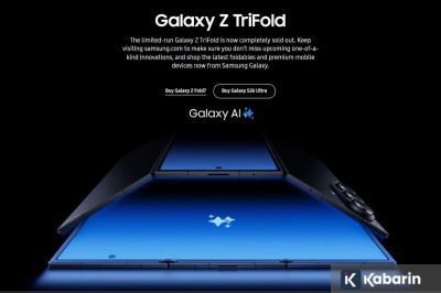 Stok Habis, Samsung Hentikan Penjualan Galaxy Z TriFold