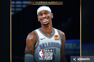 Shai Gilgeous-Alexander Raih Penghargaan NBA Clutch Player of the Year
