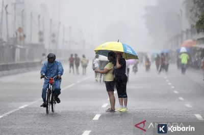 Sejumlah wilayah Berpotensi Hujan Lebat pada Kamis Ini