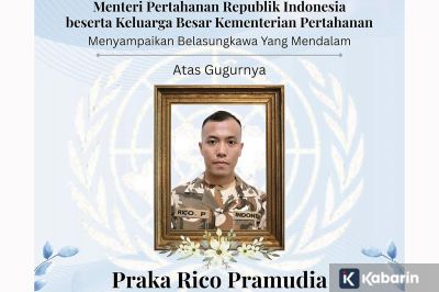 Jenazah Praka Rico Pramudia Akan Dipulangkan via Jakarta Sebelum ke Medan