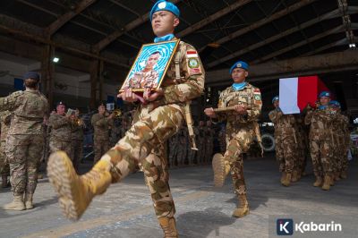 UNIFIL Beri Penghormatan Terakhir kepada Praka Rico Pramudia yang Gugur di Lebanon