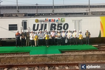 Kementerian ESDM Uji Coba Penggunaan BBM B50 pada Kereta Api