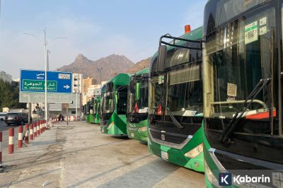 Bus Shalawat 24 Jam Siap Melayani Jamaah Haji Indonesia di Makkah