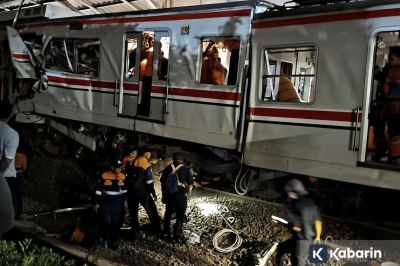 Update Korban Kecelakaan Kereta di Bekasi: 7 Meninggal 38 Luka-luka