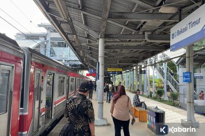 Stasiun Bekasi Timur Telah Kembali Normal Layani Penumpang