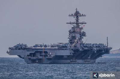 Kapal Induk AS USS Gerald R. Ford Akan Tinggalkan Timur Tengah