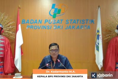 BPS: Inflasi Tahunan Jakarta April 2026 Turun Dibandingkan 2025