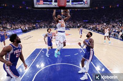 Knicks Bantai 76ers 137-98 di Laga Pertama Semifinal Wilayah Timur