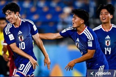 Piala Asia U17: Dua Gol Kitahara Bawa Jepang Kalahkan Qatar 3-1