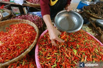 PIHPS Catat Harga Cabai Rawit Rp63.700 per Kg dan Telur Rp31.400 per Kg