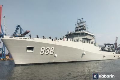 Kapal Penyelamat Kapal Selam Pertama di Indonesia Tiba di Jakarta