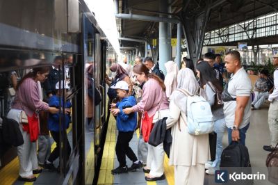 KAI Jakarta Sediakan 242 Ribu Tiket saat Libur Panjang Kenaikan Isa Almasih