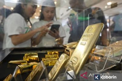Harga Emas UBS, Antam, Galeri24 di Pegadaian Kompak Turun pada Selasa Pagi