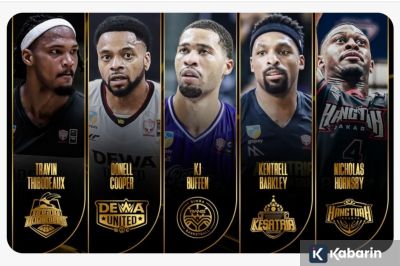 IBL Umumkan 5 Kandidat MVP 2026, Ada Bintang Dewa United hingga RANS