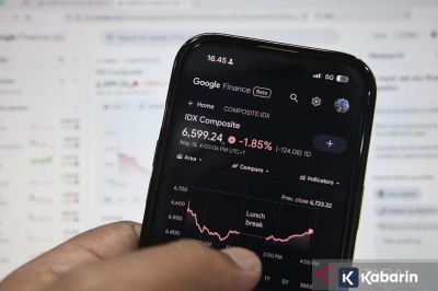 IHSG Melemah saat Pasar Bersikap "Wait and See" Kebijakan BI