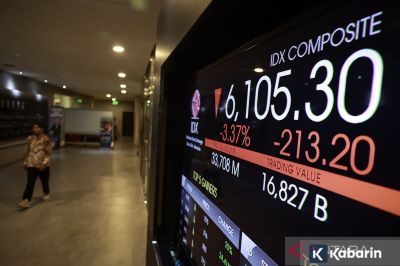 IHSG Melemah 29,31 Poin ke Level 6.065 pada Pembukaan Jumat Pagi