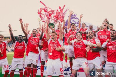 Arsenal Tutup Liga Inggris 2025/26 dengan Kemenangan 2-1 atas Palace