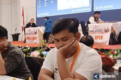 Novendra Priasmoro Puncaki Klasemen Sementara JAPFA FIDE Rated