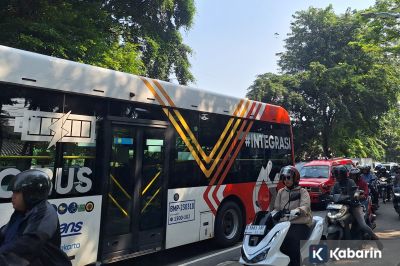 Transjakarta Beroperasi Lagi Usai Jalan Lenteng Agung Dibuka