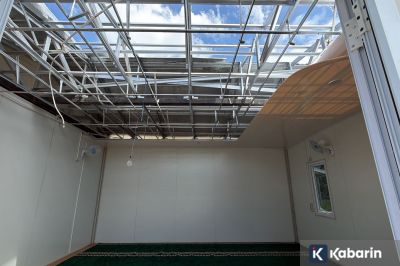 Hunian Sementara Korban Banjir di Aceh Rusak Diterjang Angin Kencang