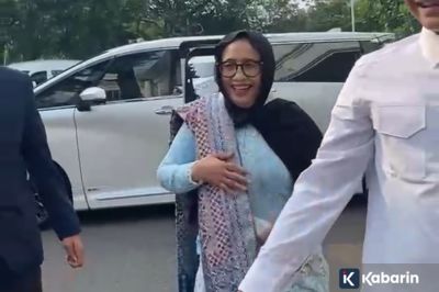 Nanik S Deyang Tiba di Istana untuk Dilantik Sebagai Kepala BGN