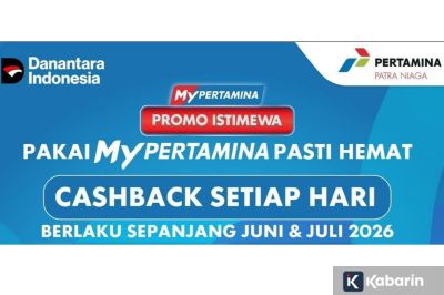 MyPertamina Bagi-Bagi Cashback dan Poin Ekstra hingga Juli 2026