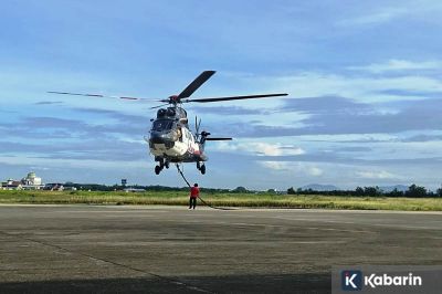 BNPB Lakukan "Water Bombing" untuk Padamkan Karhutla di Aceh