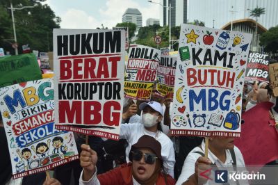 Ibu Rumah Tangga Gelar Aksi Dukung Keberlanjutan Program MBG di Jakarta