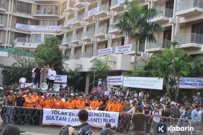 119 Orang Diamankan Polisi saat Kericuhan Eksekusi Hotel Sultan
