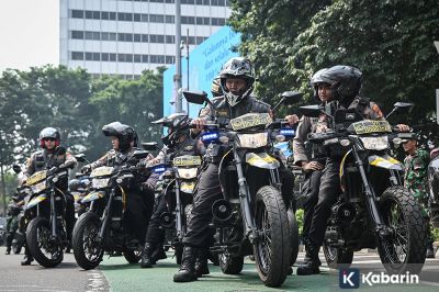 1.074 Personel Gabungan Disiagakan Kawal Aksi Unjuk Rasa di Jakpus