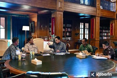 Prabowo Minta Erick Thohir Cari Cara Bawa Indonesia Lolos ke Piala Dunia