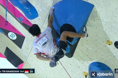 Putra Tri Ramadani Raih Peringkat Empat di World Climbing Innsbruck