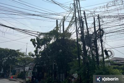 Ini Respons Wali Kota Jakbar terkait Kabel Udara Semrawut
