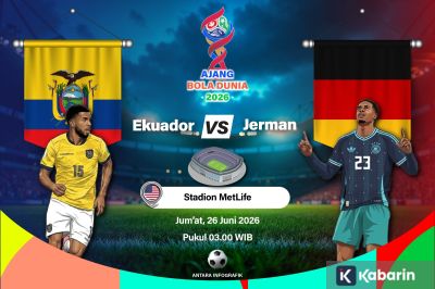 Prediksi Laga Ekuador vs Jerman, ujian Berat bagi La Tri