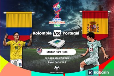 Kolombia dan Portugal Lolos ke 32 Besar Usai Bermain Imbang 0-0