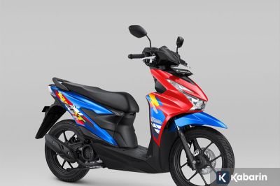 Honda BeAT Hadir dengan Tampilan Warna dan Striping Baru