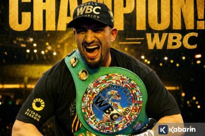 WBC Resmi Tetapkan Agit Kabayel sebagai Juara Dunia Kelas Berat