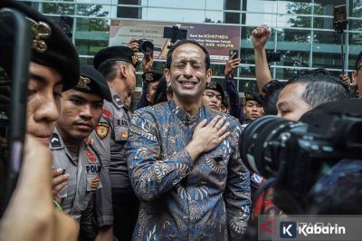 Hakim Andi Saputra Berbeda Pendapat dan Menyatakan Nadiem Harusnya Bebas