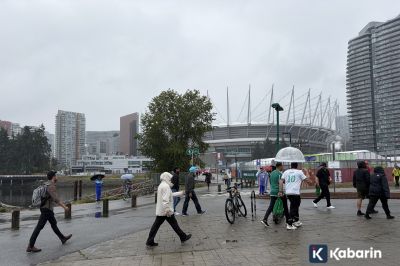 Rintik Hujan Basahi Kota Vancouver Jelang Laga Aljazair Versus Swiss