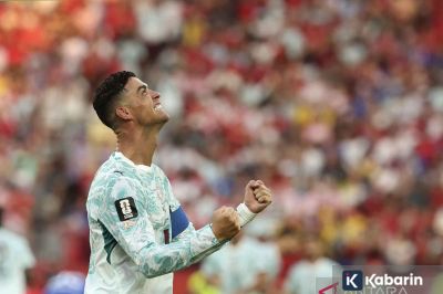 Cristiano Ronaldo Pemain Tertua yang Cetak Gol di Fase Gugur Piala Dunia