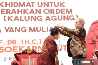 Megawati Terima Penghargaan Tertinggi Timor-Leste