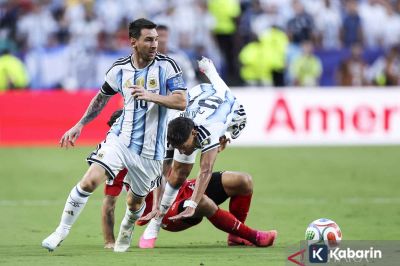 Lionel Messi Akhirnya Hadapi Timnas Inggris