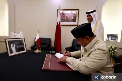 Prabowo Sampaikan Belasungkawa Atas Wafatnya Ayah Emir Qatar
