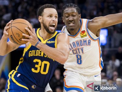 Stephen Curry dipastikan menepi sepekan akibat cedera quadriceps