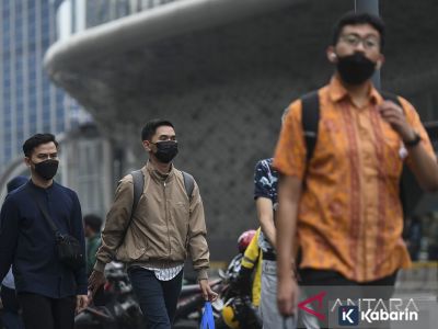 Udara Jakarta masuk lima besar terburuk di dunia, warga disarankan pakai masker